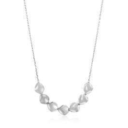 Ania Haie Crush Multiple Discs Silver Necklace