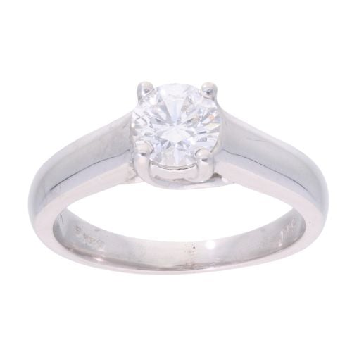 14ct White Gold 0.75ct Diamond Solitaire Ring
