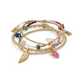 Annie Haak Oasis Gold Plated Bracelet Stack