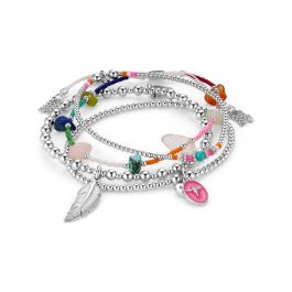 Annie Haak Oasis Silver Bracelet Stack