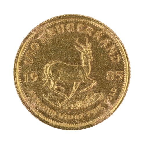 1985 1/10 oz Krugerrand Coin