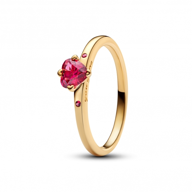 Pandora 14k Gold-Plated Explosion of Love Ring