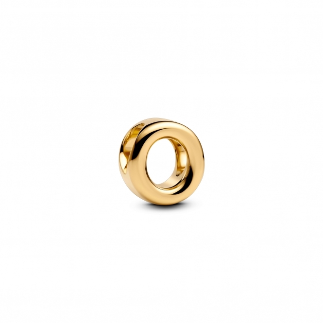 Pandora 14k Gold-Plated Letter O Alphabet Charm