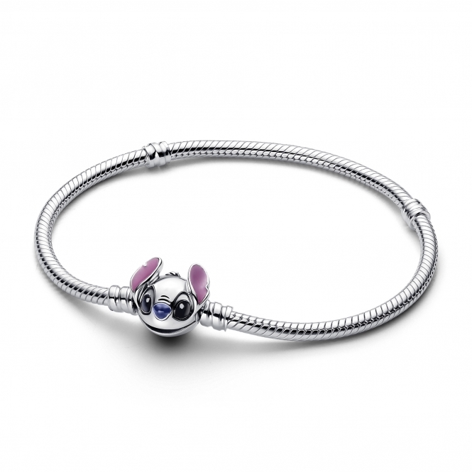 Pandora Disney Stitch Snake Chain Bracelet