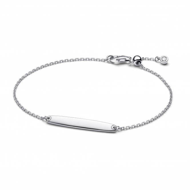 Pandora Engravable Bar Chain Bracelet