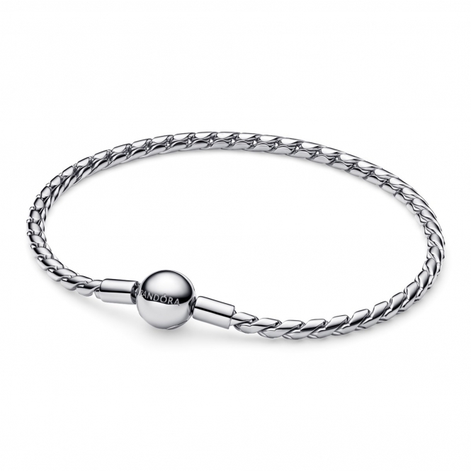 Pandora Round Clasp Wing Chain Bracelet