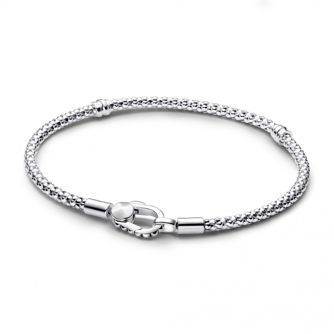 Pandora Studded Clasp & Chain Bracelet