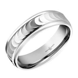 Brown & Newirth 'Eclipse' Wedding Band, For Him