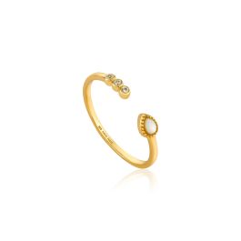 Ania Haie Dream Adjustable Ring - Gold