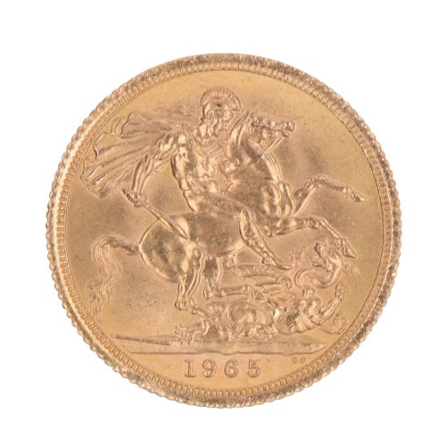1965 Elizabeth II Full Sovreign Coin