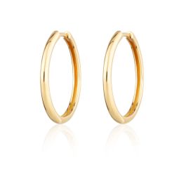 Scream Pretty Perfect Hoop Earrings - Gold