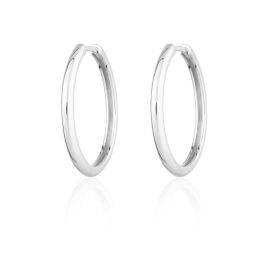 Scream Pretty Perfect Hoop Earrings - Silver
