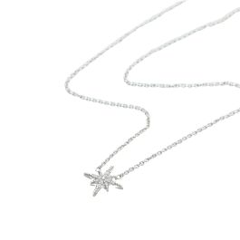 Scream Pretty Starburst Necklace with Slider Clasp - Silver