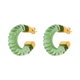 Shyla London Esme Earrings - Green