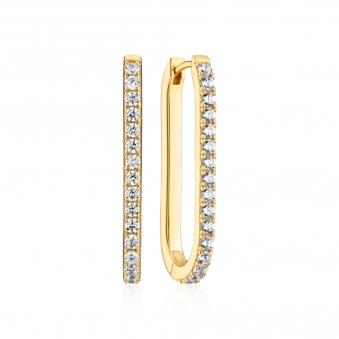 Sif Jakobs 18k Gold-Plated Capizzi Medio Earrings