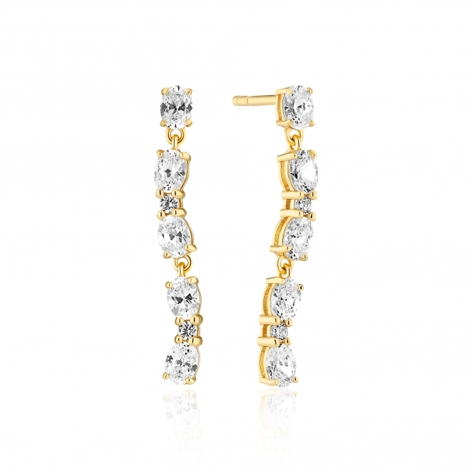 Sif Jakobs 18k Gold-Plated Ellera Ovale Sette Earrings