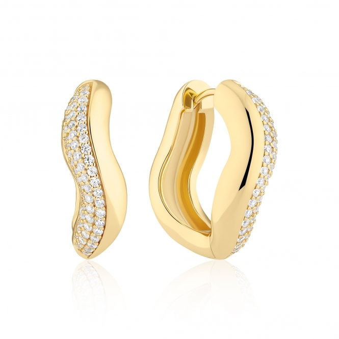 Sif Jakobs 18k Gold-Plated Glorenza Grande Earrings