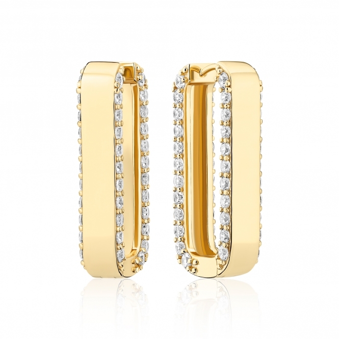 Sif Jakobs 18k Gold-Plated Maratea Grande Earrings