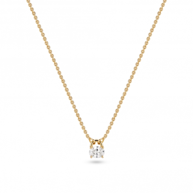 Sif Jakobs 18k Gold-Plated Ovale Necklace