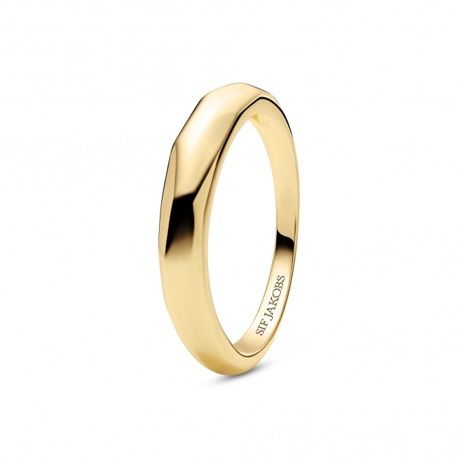 Sif Jakobs 18k Gold-Plated Roccia Ring