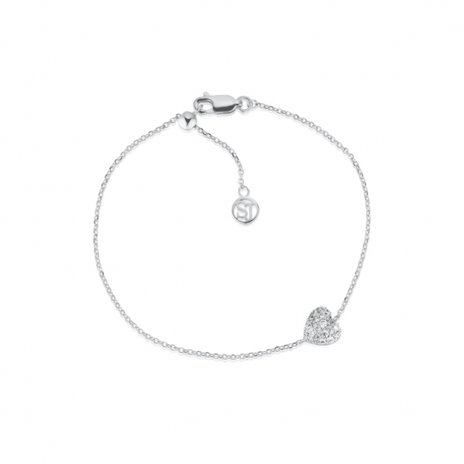 Sif Jakobs Caro Bracelet - with white zirconia