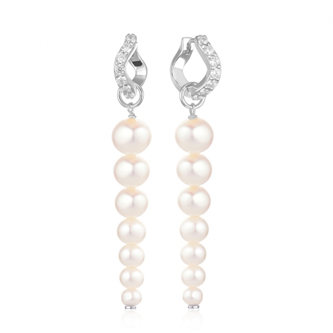 Sif Jakobs Sterling Silver Ponza Sette Earrings