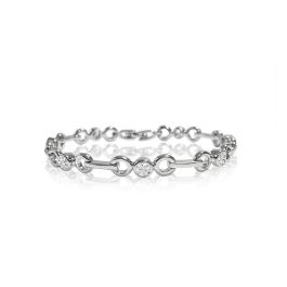 Sif Jakobs Sardinien Bracelet, silver and white zirconia