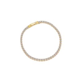 Sif Jakobs Ellera Grande Bracelet - Gold with White Zirconia