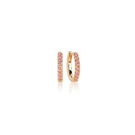 Sif Jakobs Ellera Earrings - Gold with Pink Zirconia