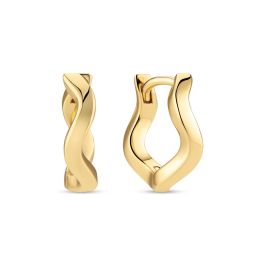 Sif Jakobs Ellera Waves Pianura Medio Gold Earrings