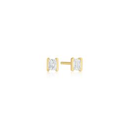 Sif Jakobs Roccanova Piccolo Earrings - Gold with White Zirconia