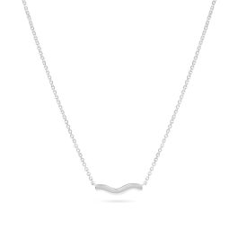 Sif Jakobs Ellera Waves Pianura Necklace - Silver