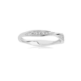 Sif Jakobs Ring Cetara with White Zirconia - Size 54