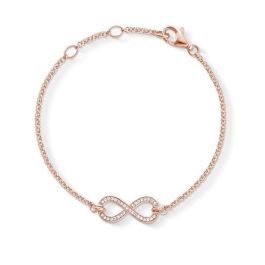 Thomas Sabo Eternity of Love Rose Gold Plated Infinity Bracelet