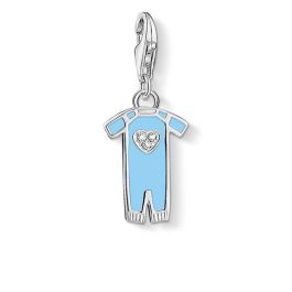 Thomas Sabo Charm Pendant, Babygrow in Blue