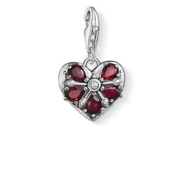 Thomas Sabo Charm Pendant - Red Vintage Heart