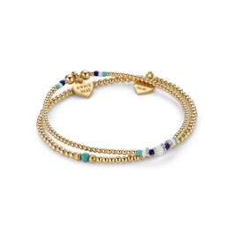 Annie Haak Tiki Gold Plated Bracelet Stack