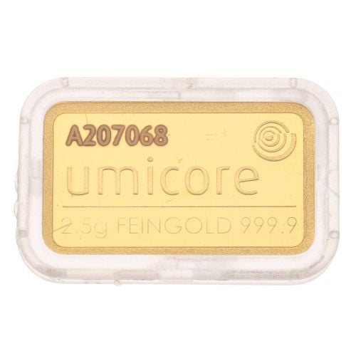 2.5g Umicore Ingot