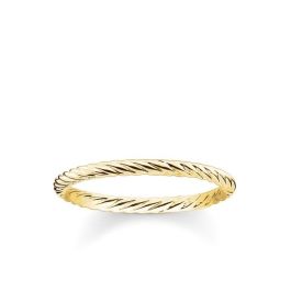 Thomas Sabo Cord Look Ring - Gold