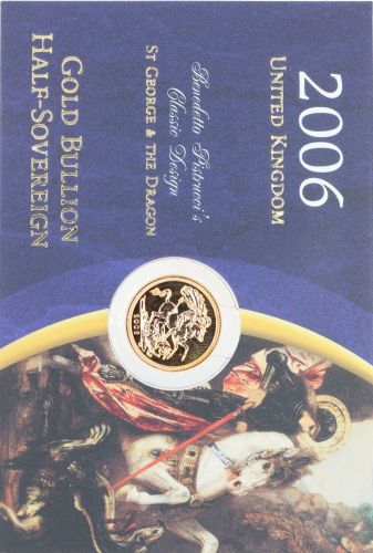 2006 Elizabeth II Half Sovereign Coin