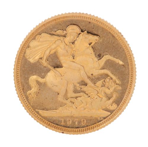 1979 Elizabeth Full Sovereign Coin