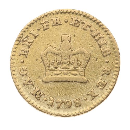 1798 George III 1/3 Guinea Coin