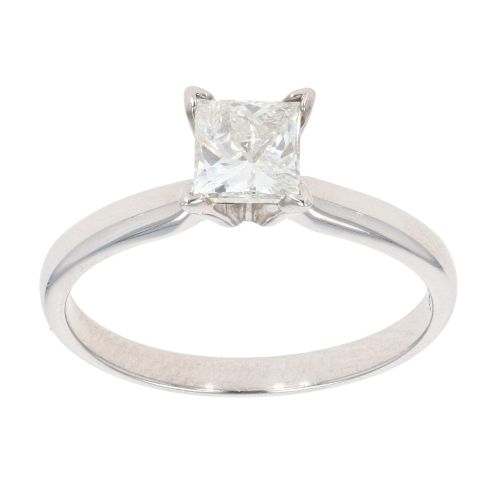 14ct White Gold 0.73ct Diamond Solitaire Ring