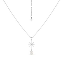 Annie Haak Wish Upon A Star Pearl Silver Necklace